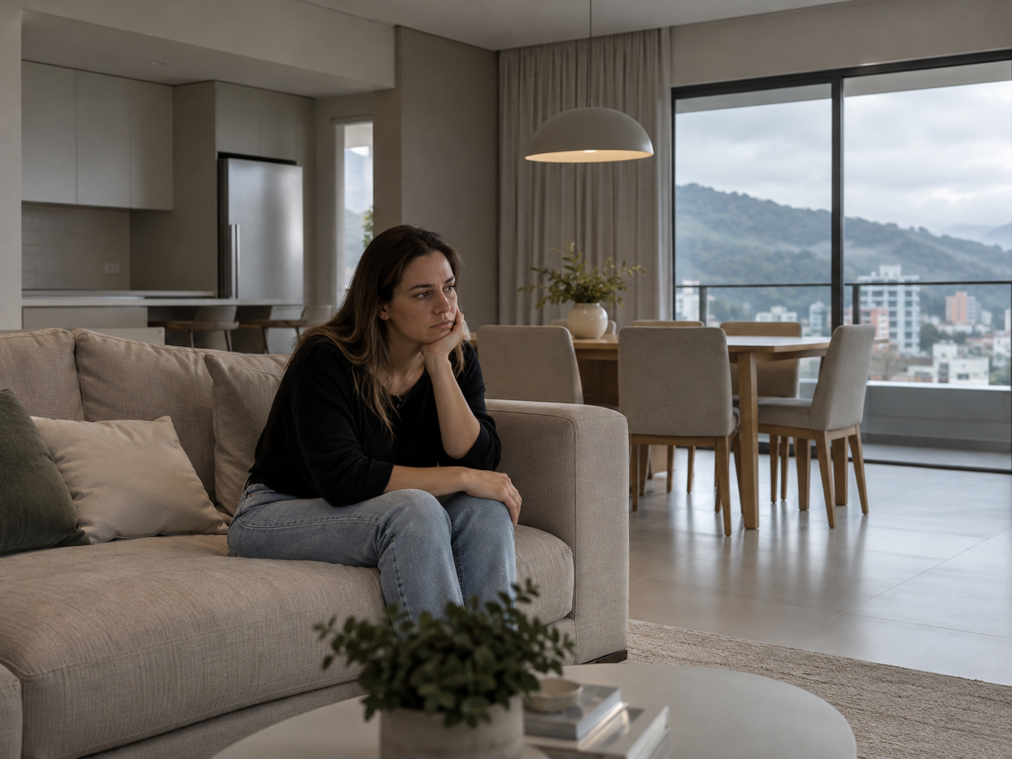 Cliente diante de um ambiente genérico que não expressa sua identidade