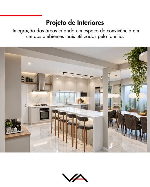 Publicação da V.A Arquitetura no Instagram